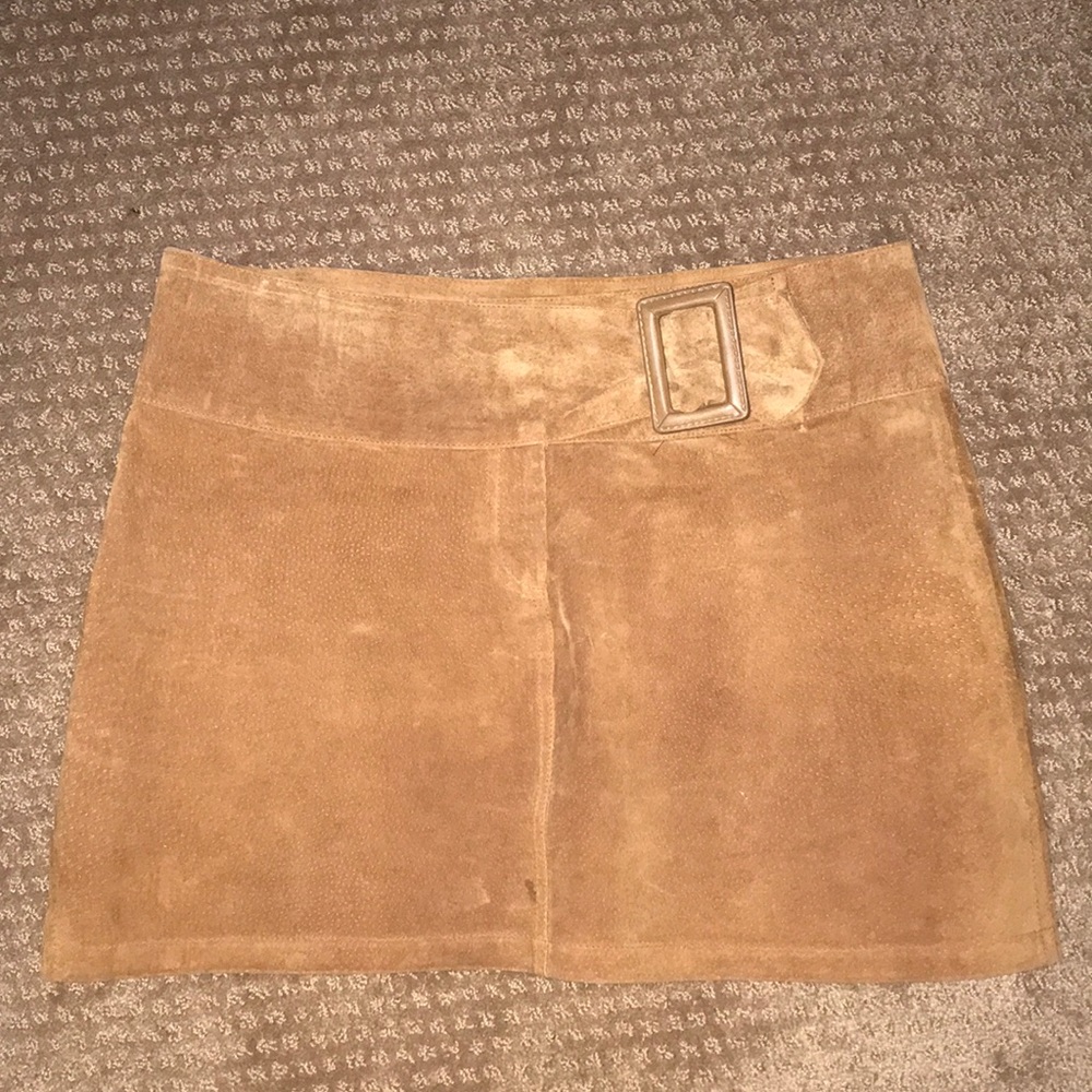 Leather skirt